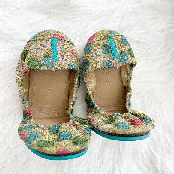 Tieks Colorful Polka Dot Women's Flats size 10 - Picture 2 of 5